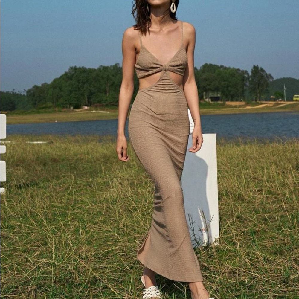 Beige/Tan Dress